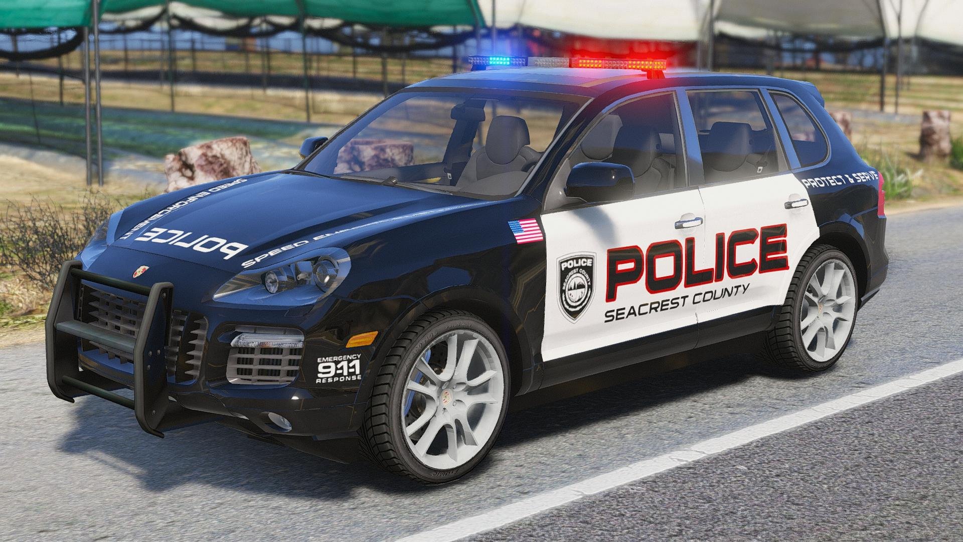 Porsche Cayenne Police